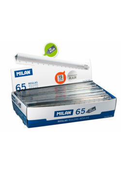 Linijka Milan trójkątna 15 cm 65 sztuk