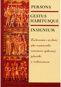 Persona gestus habitusque insignium
