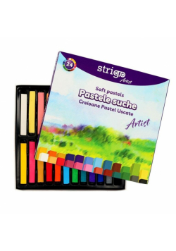 Pastele suche 24 kolory STRIGO