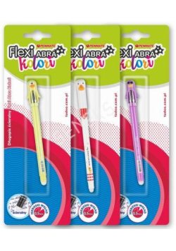 Długopis ścierany Flexi Abra PENMATE kolor na blistrze 1 szt. mix