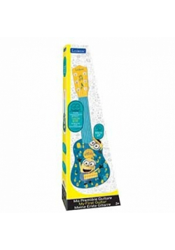 Moja pierwsza gitara Minionki Lexibook K200DES