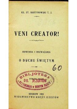 Veni Creator  1924 r.