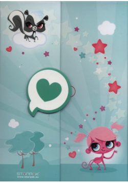 Pamiętnik zamykany w magnetycznym pudełku Littlest Pet Shop