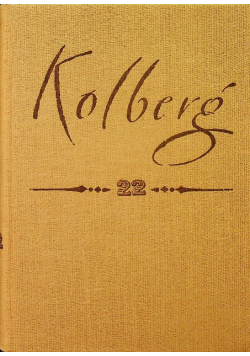Kolberg Dzieła wszystkie  Tom 22 Łęczyckie Reprint z 1889 r.
