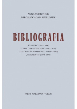 Bibliografia "Kultura" (1997-2000)