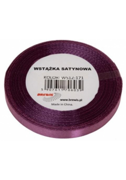 Wstążka satynowa śliwkowa 38mm x 32m