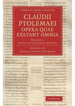 Claudii Ptolemaei Opera Quae Exstant Omnia
