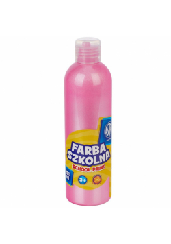 Farba szkolna naturalna tempera Astra 250 ml Astra 250 ml perłowa różowa