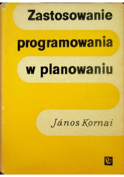 Zastosowanie programowania w planowaniu