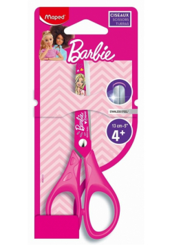 Nożyczki szkolne Barbie 13cm MAPED
