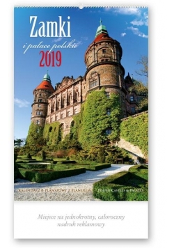 Kalendarz 2019 Reklamowy Zamki i pałace POL. RE2