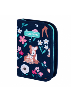 Piórnik 1-komorowy bez wyposażenia Astrabag Baby Deer