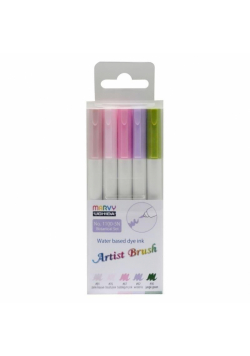Flamastry Artist Brush Botanical 5 kolorów