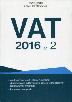 VAT 2016 Część 2