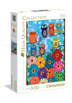 Puzzle Cute little owls 500