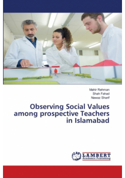 Observing Social Values among prospective Teachers in Islamabad