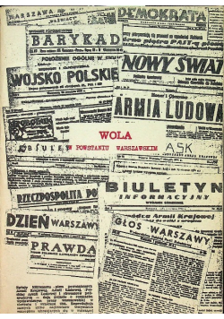 Wola w powstaniu warszawskim
