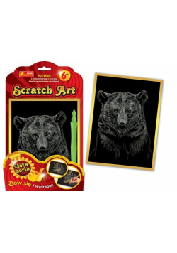 Scratch Art Niedźwiedź