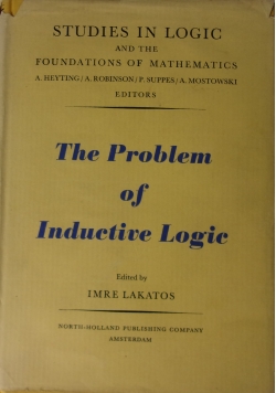 The Problem of Inductive Logic