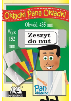 Okładka zeszytowa na nuty (25szt) IKS