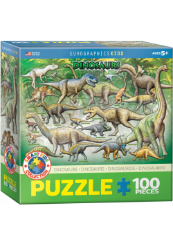Puzzle 100 Smartkids Dinosaurs 6100-0098