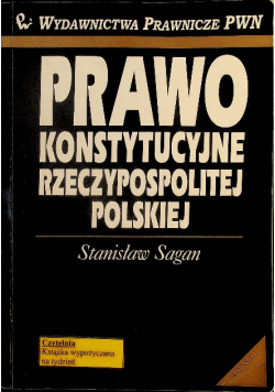 Prawo konstytucyjne Rzeczypospolitej Polskiej