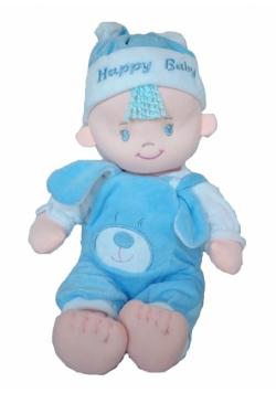 Lalka Dzidziuś John niebieska 25 cm