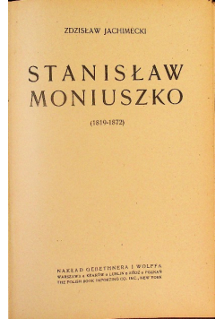 Stanisław Moniuszko 1921 r.