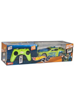 Hot Wheels Pojazd zdalnie sterowany 1:24 zielony