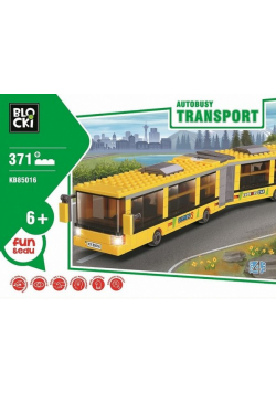 Klocki Blocki Transport Autobus przegubowy 371 elementów
