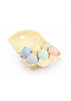 Jajka plastikowe MIX 6cm 6szt