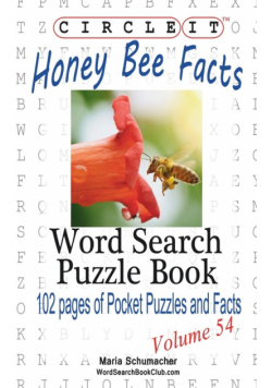 Circle It, Honey Bee Facts, Word Search, Puzzle Book