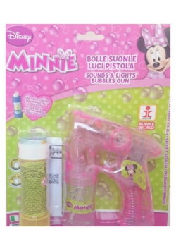 Duży pistolet do robienia baniek Minnie