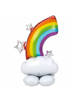 Balon foliowy AirLoonz tęcza 132x91cm