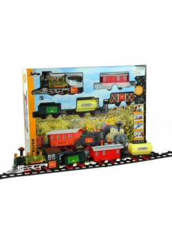 Kolejka elektryczna train set 4 wagony
