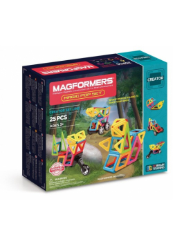 Klocki Magneryczne Magformers Magic Pop Set 25