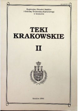 Teki krakowskie Tom II