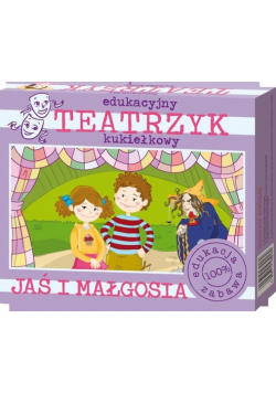 Jaś i Małgosia Edukacyjny teatrzyk kukiełkowy