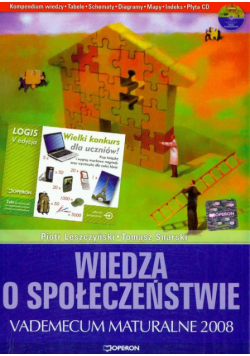 Wiedza o społeczeństwie Matura 2008 Vademecum maturalne z płytą CD