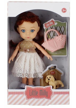 Lalka Little Milly z akcesoriami 15 cm 1 szt. mix