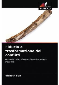 Fiducia e trasformazione dei conflitti