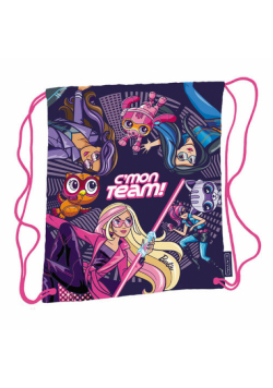 Worek szkolny na ramię Barbie Spy