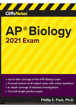 Cliffsnotes AP Biology 2021 Exam