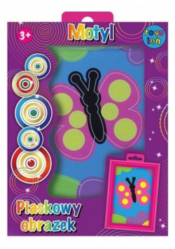 Piaskowy obrazek Motyl
