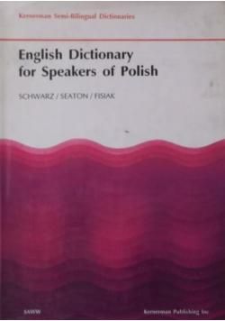 English Dictionary for Speakers of Polish