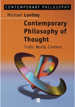 Contemp Philosophy Thought P
