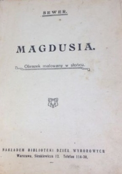 Magdusia  ,1921r.