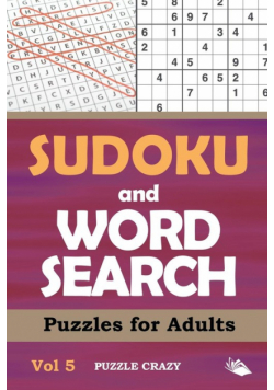 Sudoku and Word Search Puzzles for Adults Vol 5