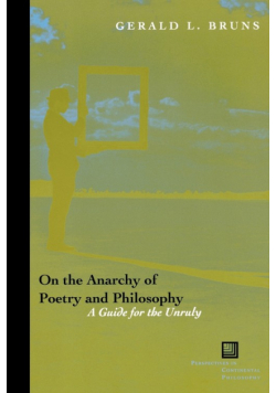 On the Anarchy of Poetry and Philosophy