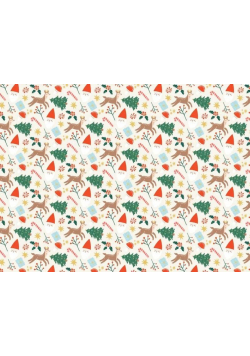Papier do pakowania - Merry Christmas 70x200cm
